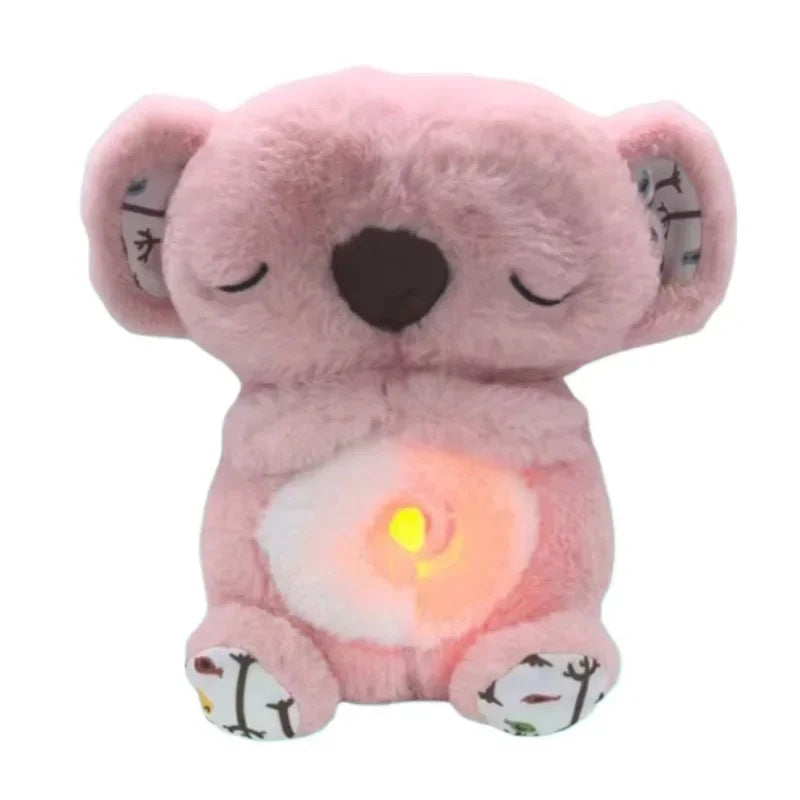 Peluche de Koala relajante para aliviar la ansiedad, con luces, compañero para dormir. Peluche Musical Relajante para Bebé