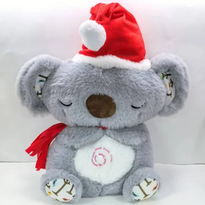 Peluche de Koala relajante para aliviar la ansiedad, con luces, compañero para dormir. Peluche Musical Relajante para Bebé