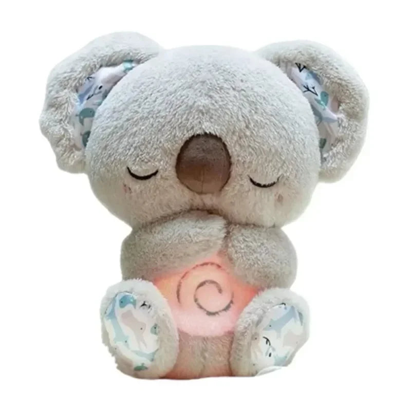 Peluche de Koala relajante para aliviar la ansiedad, con luces, compañero para dormir. Peluche Musical Relajante para Bebé