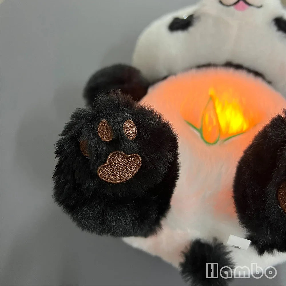 Osito Panda Respirador para Recién Nacido, Peluche Musical Relajante para Bebé, Compañero de Sueño, Alivio de Ansiedad